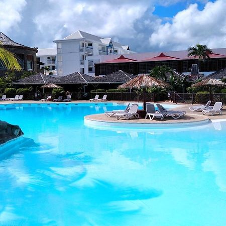 Studio Avec Grande Piscine, Plage Cannelle Caraibes Saint-Francois  Dış mekan fotoğraf