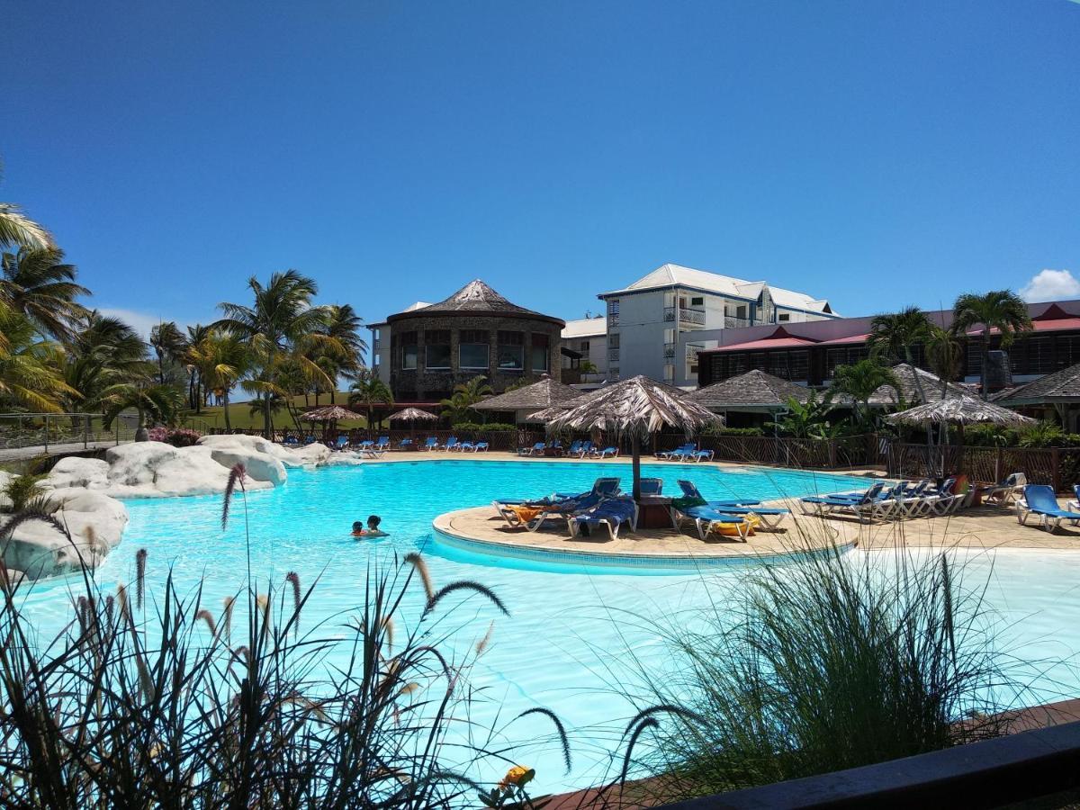 Studio Avec Grande Piscine, Plage Cannelle Caraibes Saint-Francois  Dış mekan fotoğraf
